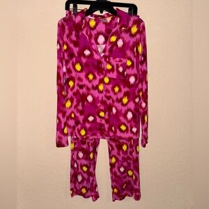 Soma Cool Nights 2 pc. Shirt With Matching Full Length Pants- Size Small